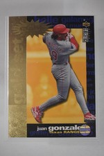 1995 You Crash the Game Redemption Juan González #CG7 [Gold]