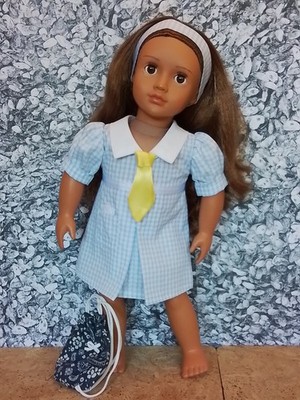 Handgefertigte Kleidung für 18 Zoll Puppen wie unsere Generation und amerikanisches Mädchen