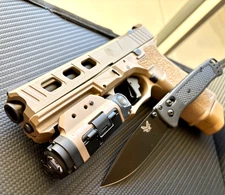 Tactical Glock 22 Gen 3 Slide RMR Cut Complete FDE G22 Upper .40S&W +FREE KNIFE