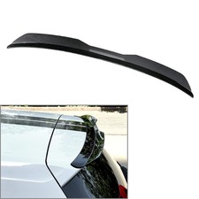 1x Carbon Fiber Universal Car Rear Roof Lip Spoiler Wing Fit Hatchback Suv Mpv