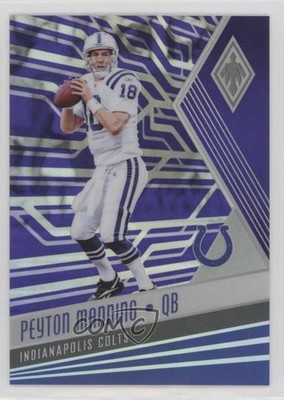 2017 Panini Phoenix Purple 16/149 Peyton Manning #87 HOF 2d9