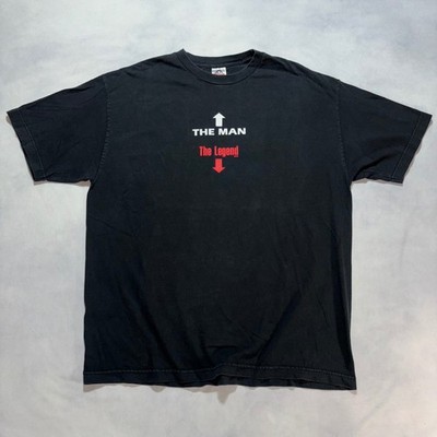 Vintage The Man The Legend T-Shirt Men's XL Funny Adult Humor Provocative Y2K