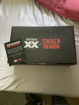 Dos Equis Fuerza Regida Amor Prohibido LA Limited Edition M/L Jacket & Shirt