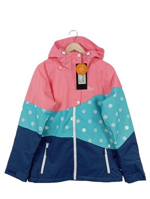 HORSEFEATHERS Winterjacke Damen Jacke Gr. DE 36 blau-pink Casual-Look