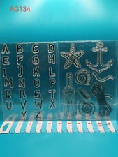 Scrapbooking Stempel Set, 4 Stück, markenlos  RG134