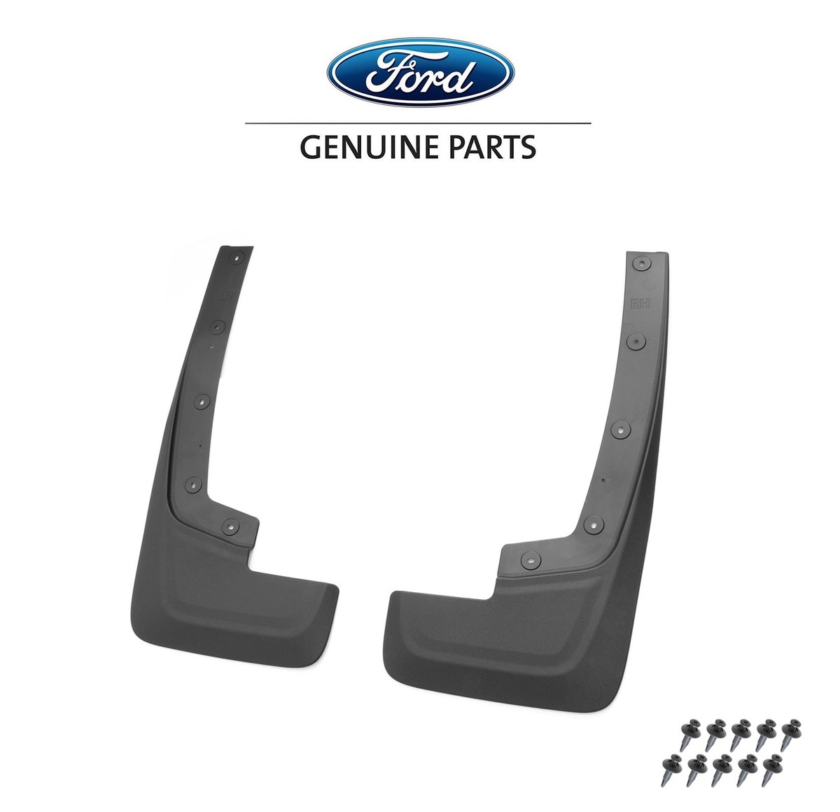 2024 Ford Ranger OEM R1WZ-16A550-AA Black Front Mud Flaps Splash  