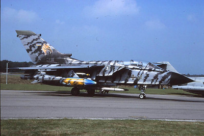 Original colour slide Tornado ECR 46+45 spcl. of JbG-32 German Air Force