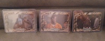 Marvel The Defenders 2018 Acetate Parallel Base Card Lot 