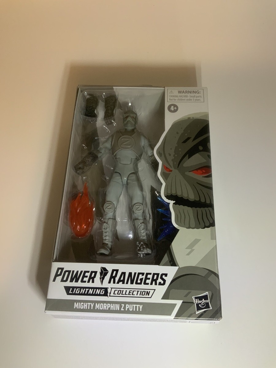Mighty Morphin Power Rangers Z Putty action figure Lightning