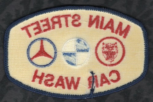 👀😍🤔👍 Parche de lavado de autos de calle principal Jaguar - BMW - Logotipos de Mercedes - Imagen 2 de 2