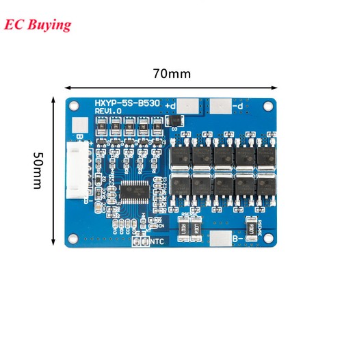 18-21V/30A 5S-B530 BMS Lithium Battery Protection Circuit Charging Balance Board - Picture 5 of 7