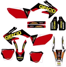 Fits HONDA CRF 250R (2006 / 2009) graphic kit decals stickers racing crf250r