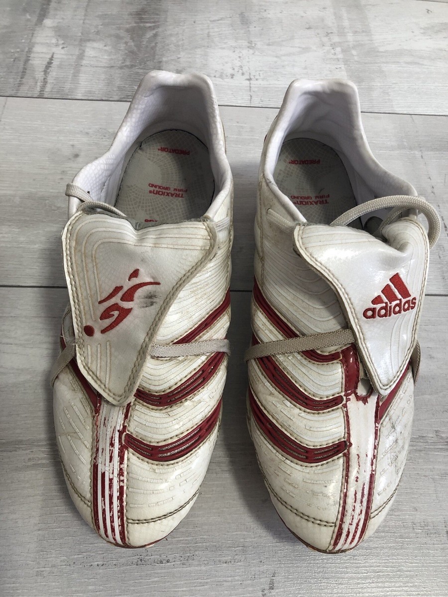 Adidas Predator Absolute White Red Football Soccer Cleats Adidas Predator Absolute White Red Football Soccer Cleats