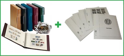 Lindner-220-90-1124V-Portugal Printed Album T-Printed Pages 1990-1994