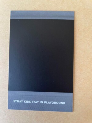 Stray Kids LEE KNOW stay in playground Polaroid Photocard ⑦ 2nd