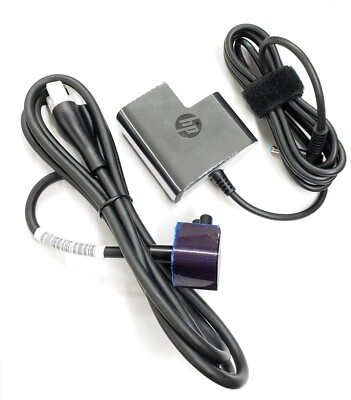 New Genuine HP ENVY x360 15-bp152wm 4AL79UA 4AL79UA#ABA AC Power Charger 45w
