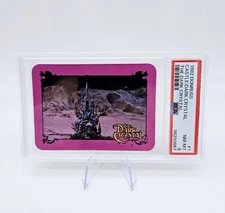 1982 Donruss Dark Crystal #1 Castle Graded PSA 8 Pop 2 None Higher 