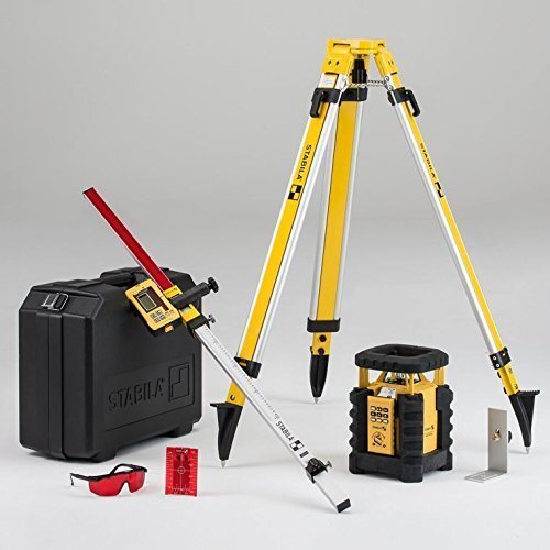 Clearance-Stabila 05700 LAR350 Self-Leveling Rotary Laser Interior Exterior