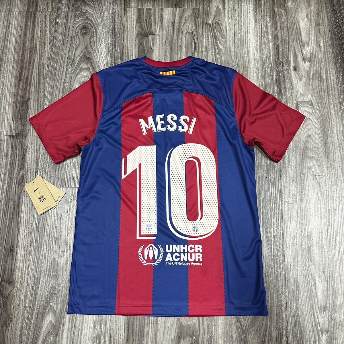メッシMESSI 10番 FC Barcelona nike ホームジャージＭ NIKE #10 MESSI BARCELONA HOME JERSEY 2023-2024 MENS SIZES | eBay