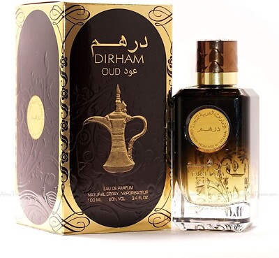 Dirham Oud Unisex Perfume Spray Premium Ard Al Zaafaran 100mL Eau De Parfum UAE