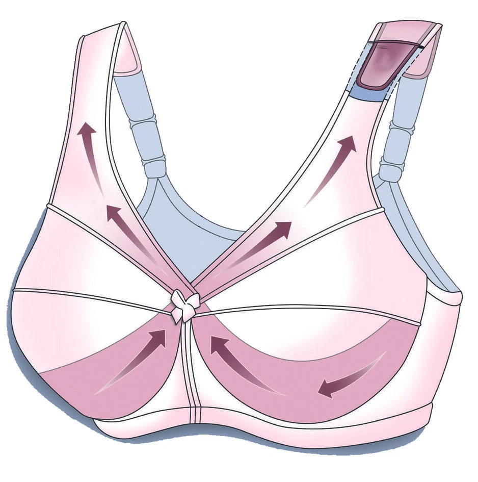 MAGIC (UPLIFT!) $45 Bra ~Gorgeous Embroidery~ FULL-FIGURE & PLUS-SIZES White NEW - Image 4 of 4