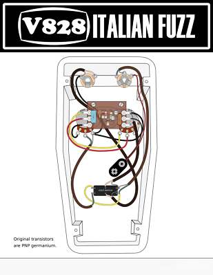 PCB Vintage Style V828 Italian Fuzz Circuit Board | eBay