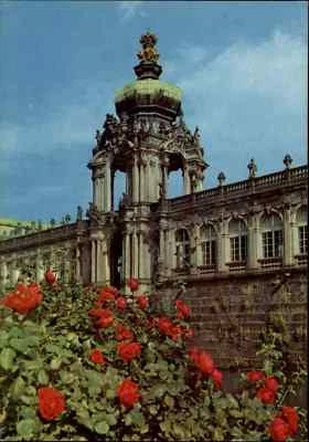 DRESDEN Sachsen AK DDR Postkarte Kronentor des Zwinger ~1970 Verlag Brück & Sohn - Bild 1 von 2