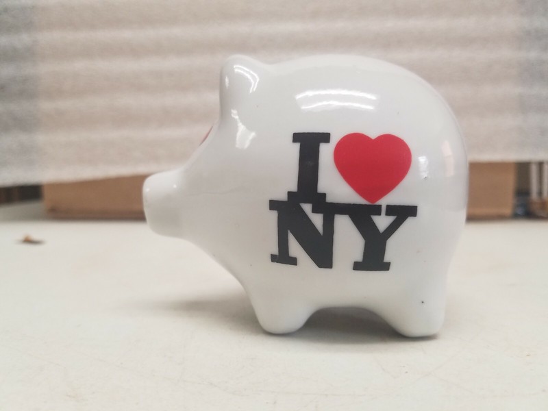Vintage I Love New York Piggy Bank