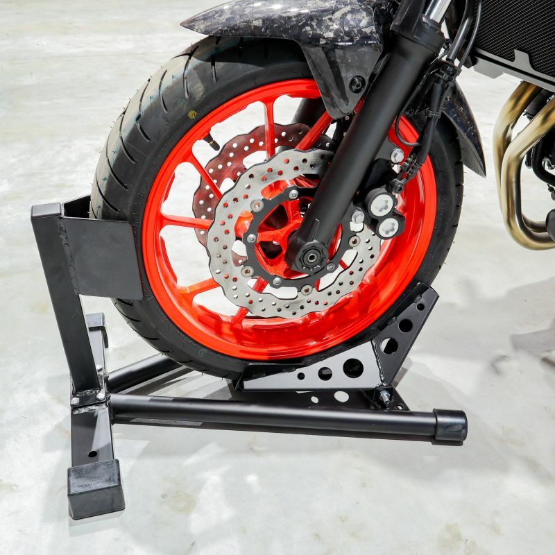 Béquille de transport Aprilia Pegaso 125/600 pour éviter la chute de votre moto en trajet