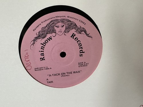A-Tack "A-Tack On The Wax" Electro Rap 12" Rainbow LP - Imagen 2 de 4