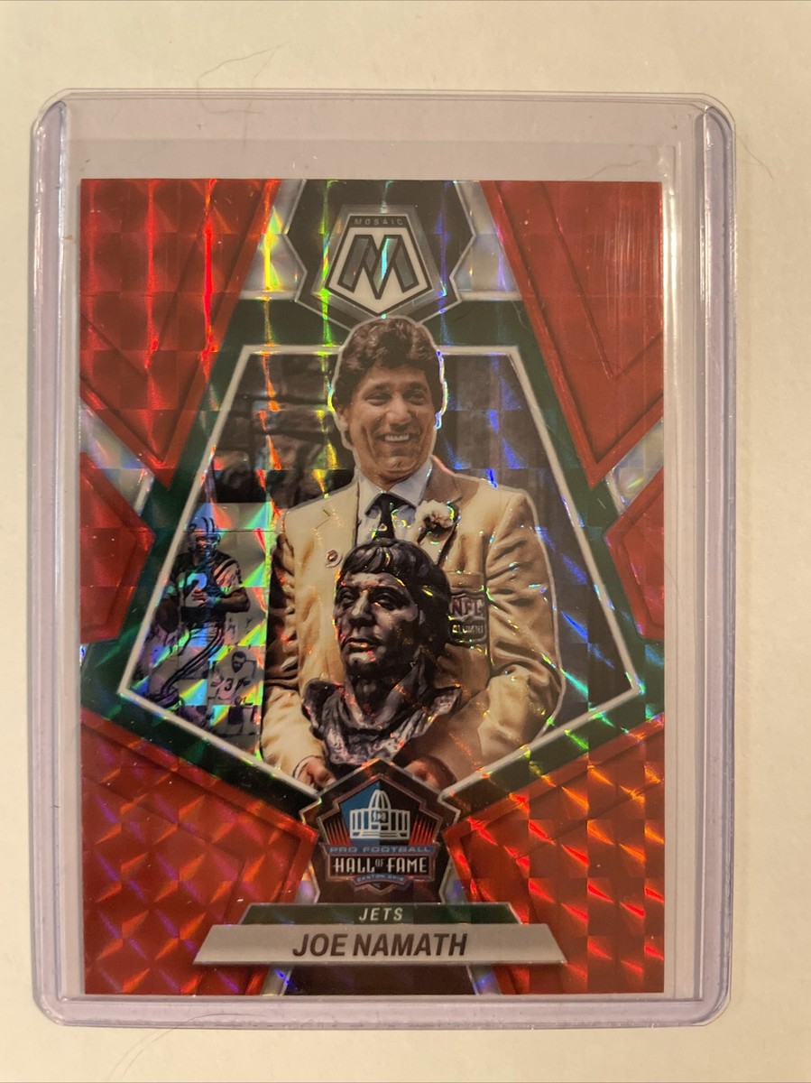 JOE NAMATH 2023 PANINI MOSAIC RED PRIZM 272 | eBay
