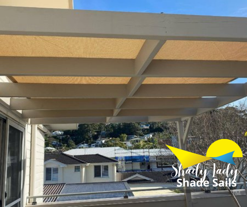 Sunsafe 95% UV 6X6M Square SAND Shade Sail 280GSM BEIGE 6 x 6 m 5 Year UV 6x6 - Picture 21 of 23