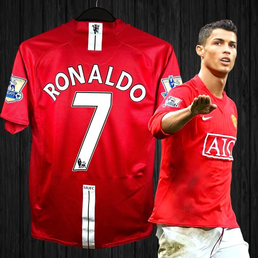 Cristiano Ronaldo Manchester United Jersey Size S(US XS Cristiano Ronaldo Manchester United Jersey Size S(US XS