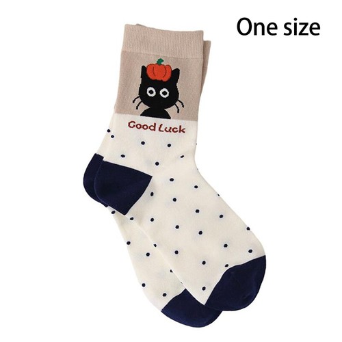 Cute Cat Middle Tube Socks Soft Warm Thickened Socks Sleep Sock Girly Sweet Gift - Bild 3 von 15