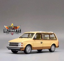 85 Plymouth Voyager 1985 coleccionable escala 1/64 diecast modelo coche de coleccionista 