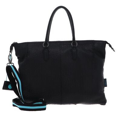 Gabs Aura TG Montone Pence Black M Schultertasche Shopper Tasche Nero schwarz