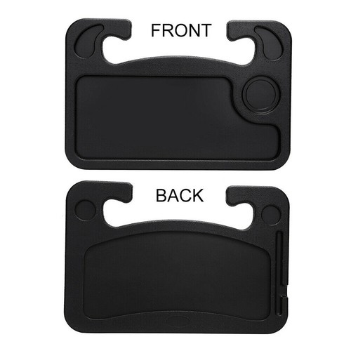 Adjustable Car Steering Wheel Tray Double Sided Desk Laptop Stand Food Drink Hol - Picture 8 of 12