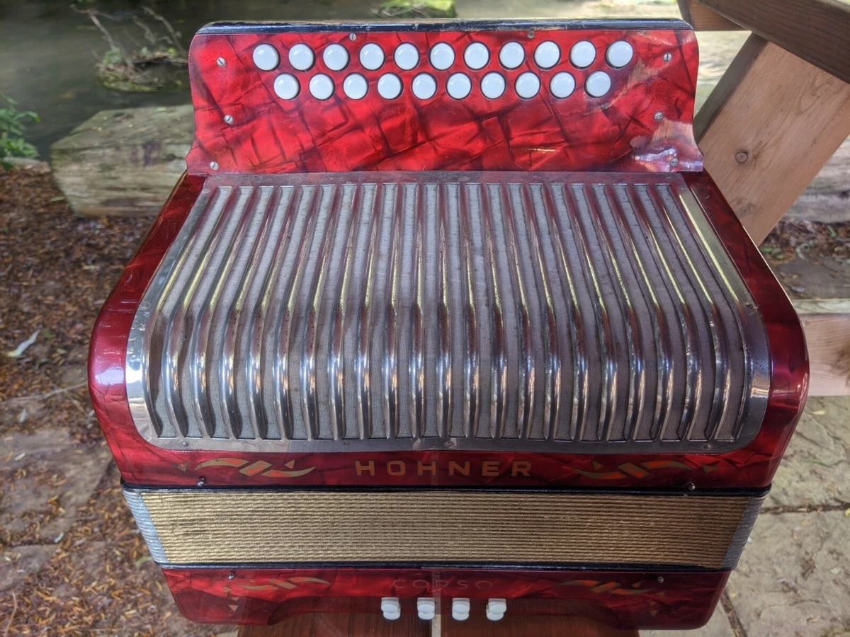 Hohner Corso Button Accordion from 50s