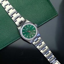 Rolex Air-King Green Dial Smooth Bezel Oyster 34mm Watch w/ Original Box 3