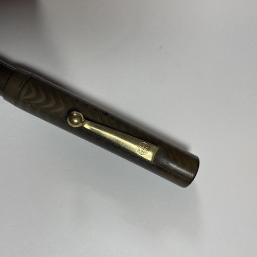 Antique No. 2 Moore Monarch Fountain Pen ~ Lever Autofill ~ 14K Nib (Not Tested) - Picture 4 of 6