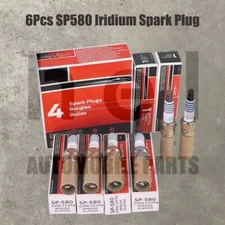 SET OF 6 SP580 Iridium Spark Plug CYFS12YT4X For Ford Motorcraft SP534 SP580X