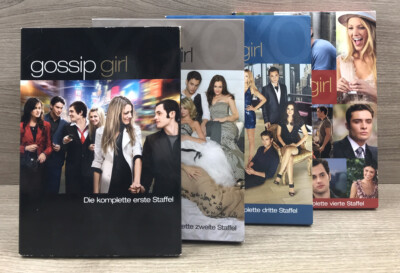 4x DVD Box   Gossip Girl   Staffel 1-4   1+2+3+4 #K11