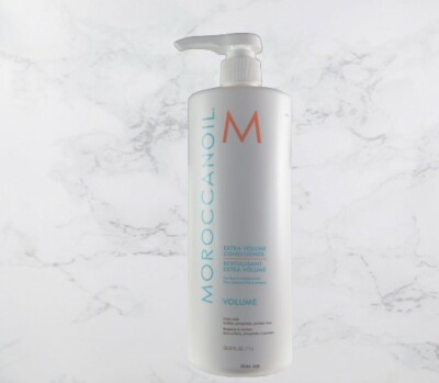 New Moroccanoil Extra Volume Conditioner 33.8 oz / 1 L Color Safe 