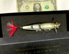 1 ct.HARD 2 FIND Throwback 6" Cranky HITCH swimbait lures Muskie baits bass