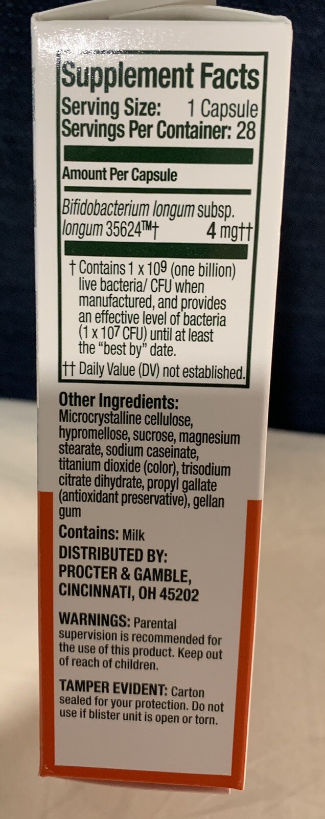 Align Probiotic Supplement 28 Capsules BULK DISCOUNT! 885781060746 eBay