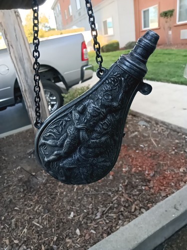 Antique Gun Powder Flask From The 18th-19th Century. - Picture 3 of 3