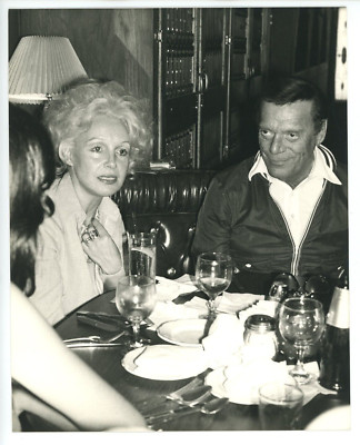 Vintage 8x10 Candid Phot Actor Singer Eddie Constantine & Actress