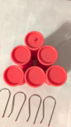 Conair Coral Curls & Waves Replacement CLIPS AND HOT ROLLERS LARGE HS83N 1" iNCH - Bild 4 von 7