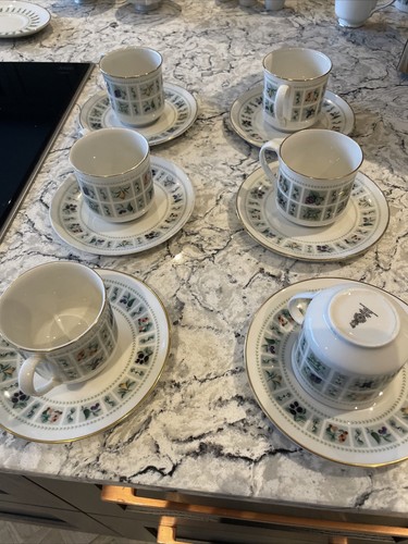 tapestry royal doulton porcelain china tableware Cups And Saucers. - Picture 6 of 6