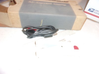 Beckman Industrial CT-231 AC Current Clamp 150A 1000V RMS MAX With Leads Tested